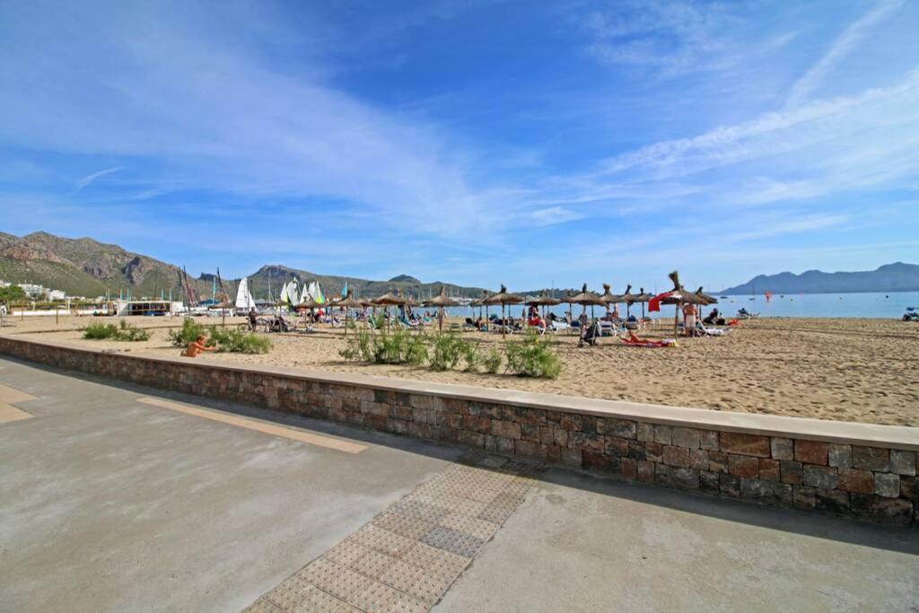Piso Las Mimosas 90 Metros De Playa Port Pollensa Port de Pollença Exterior foto